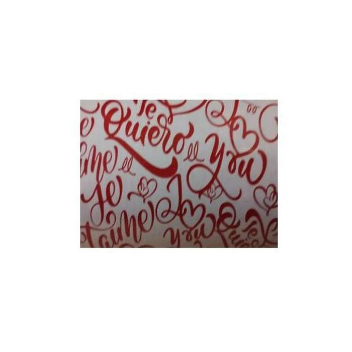 Dm Bobina De Papel De Regalo 31cmx70m S/100 Diseño 31-01 Estampado Multicolor