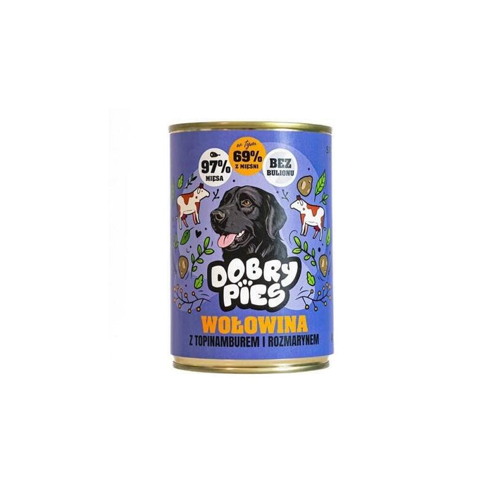 Dobry Pies Wolowina Z Topinamburem I Rozmarynem Mokra Karma Para Perro 400g