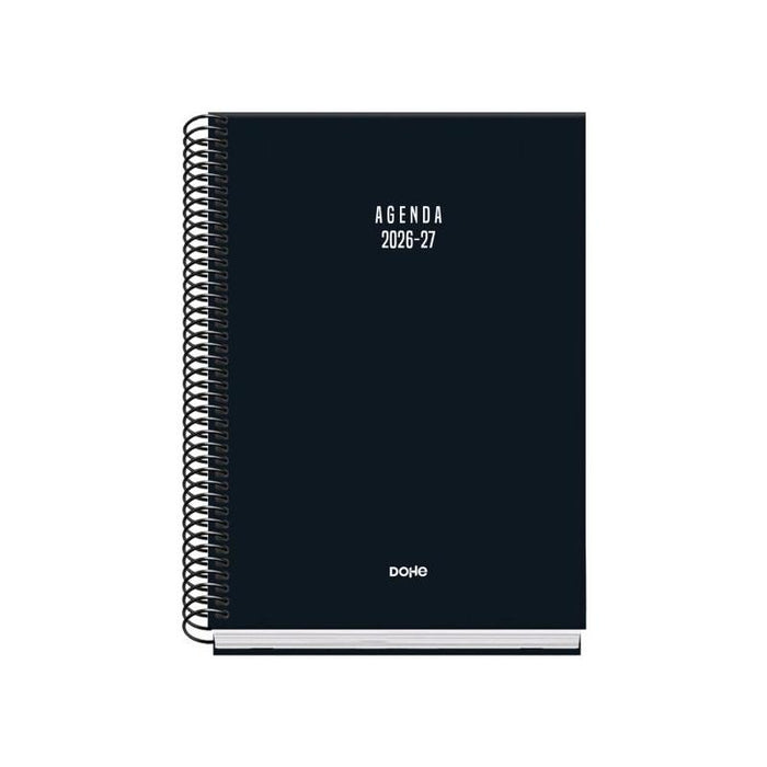 Dohe Basic Colour Vibes Agenda Escolar 26/27 - Formato A5 - Dia Pagina - Papel Offset Ahuesado 70g - Cubierta De Carton