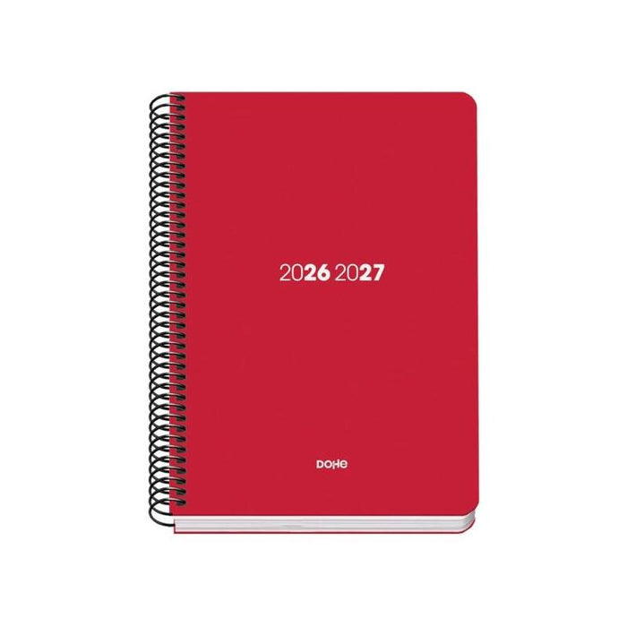 Dohe Basic Element Agenda Escolar 26/27 - Formato A5 - Semana Vista - Papel Offset Ahuesado 70g - Cubierta De Carton