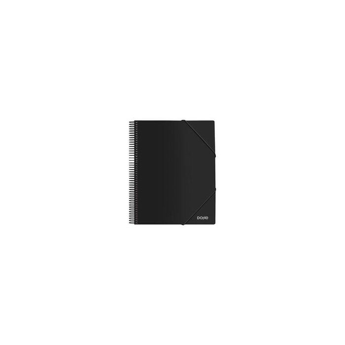 Dohe Carpeta Con 30 Fundas Tamaño A4 - Tapa De Polipropileno Opaco 800 Micras - Fundas Transparentes 80 Micras -