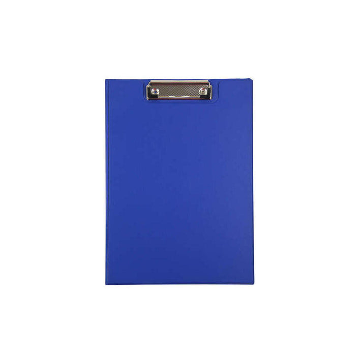 Dohe Carpeta Pinza Tamaño A4 - Carton Forrado Pvc Opaco - Pinza De Presion - Bolsillo Interior