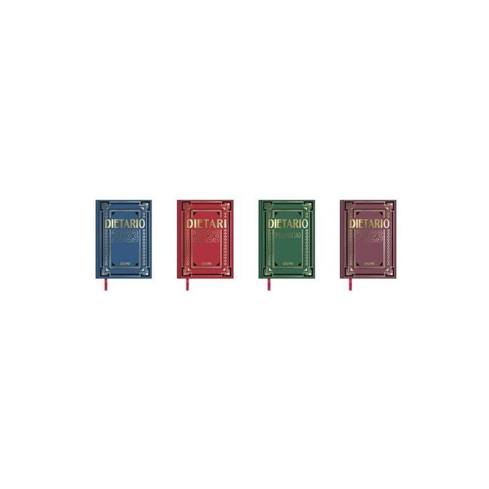 Dohe Dietario Cuarto 15x21cm Dp Cartón Geltex C/Surtidos 2026 Catalán