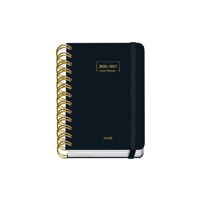 Dohe Premium Agenda Escolar 26/27 - Formato A6 - Dia Pagina - Papel Offset Ahuesado 80g - Cubierta De Carton