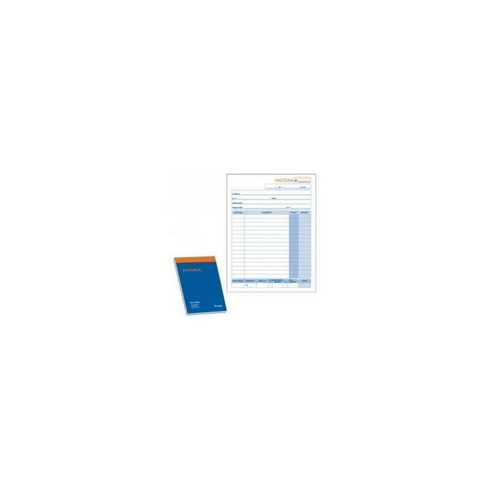 Dohe Talonario Facturas Cuarto Natural Sencillo O -10u-