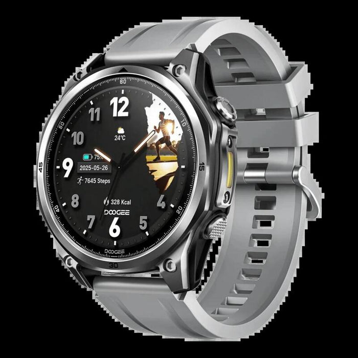 Doogee Anywise W1 Lite 5atm Water-Resistant Smartwatch Titanium
