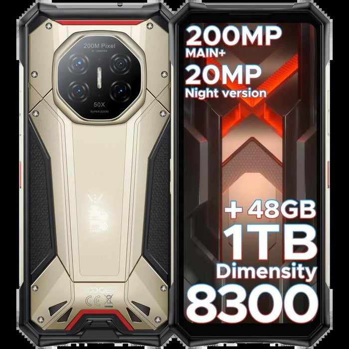 Doogee S300 Plus 12gb/1tb Titanio Dorado