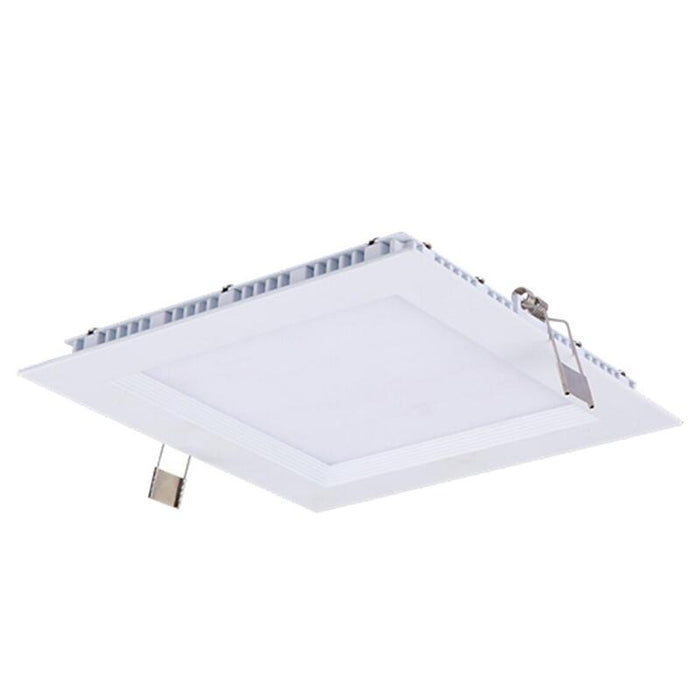 Downlight Led Silver Electronics Gort Cuadrado Y Empotrable 1300 18w 6000k Blanco