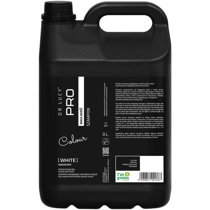 Dr Lucy White Pelaje Blanco - Champú Para Perros - 5 L