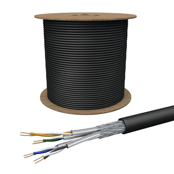 Draka Uc900pe Ss23 S Ftp Awg 23, Negro, 500 M