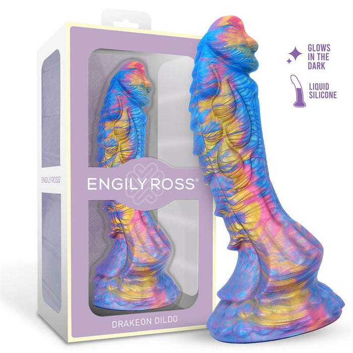 Drakeon Dildo Dragón Silicona Líquida 18 Cm