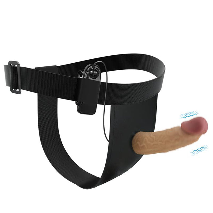 Draven Arnés Con Dildo Hueco Con Vibración