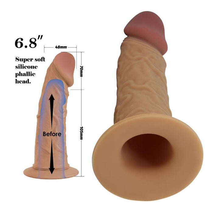 Draven Arnés Con Dildo Hueco Con Vibración