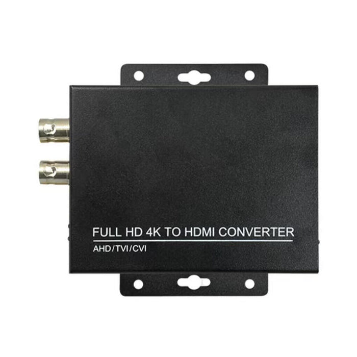 Drutp Dr-Utp-4kbnc2hdmi Conversor Con Entrada Bnc (Cvi Tvi Ahd Cvbs Hasta 4k) Y Salida Hdmi 1080p