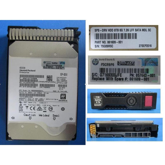 Drv Hdd 8tb 6g 7.2k Lff Sata Mdl Sc