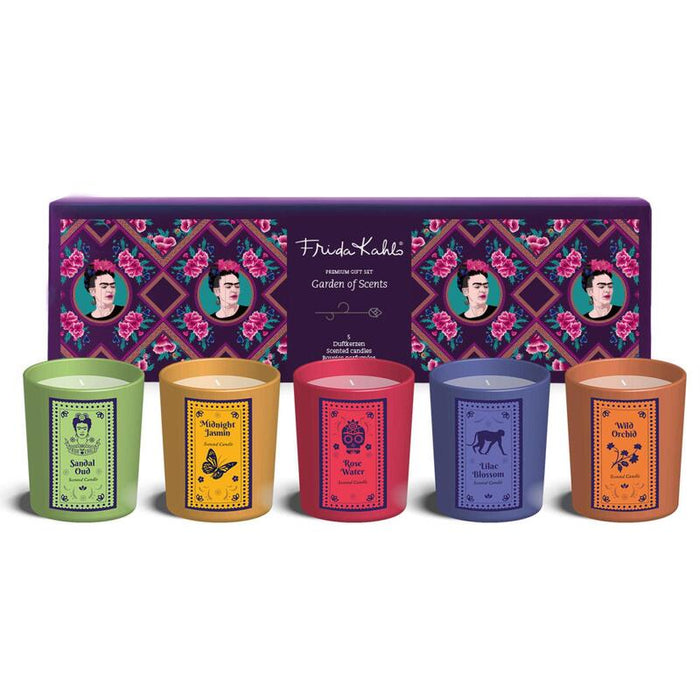 Duftkerzen Set Frida Kahlo Garden Of Scents 5 X 45g