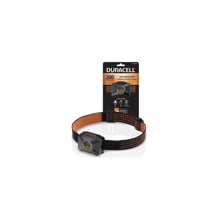 Duracell Linterna Led Frontal 200 Lumenes 60m 3xaaa 8579-Dh200se