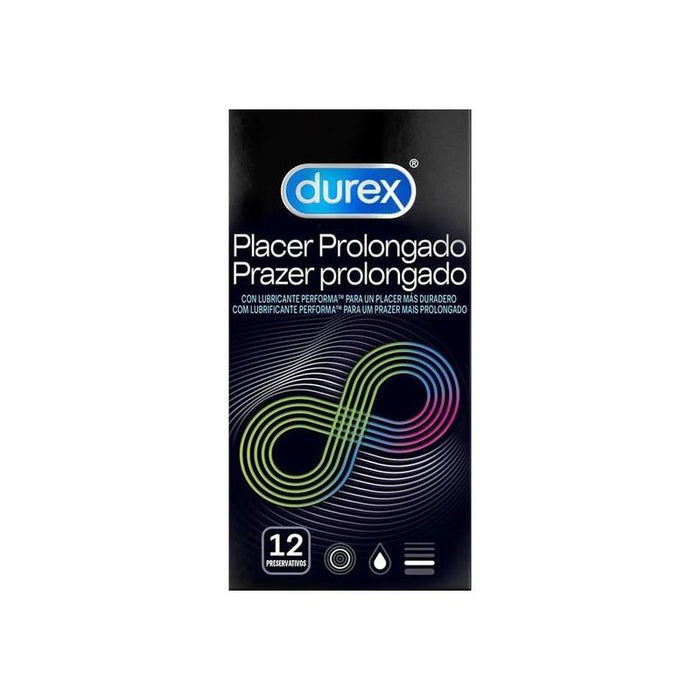 Durex - Placer Prolongado Retardante 12 Unidades