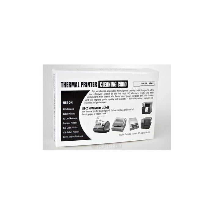 Dymo Labelwriter Cleaning Card Enthält 10 Reinigungskarten
