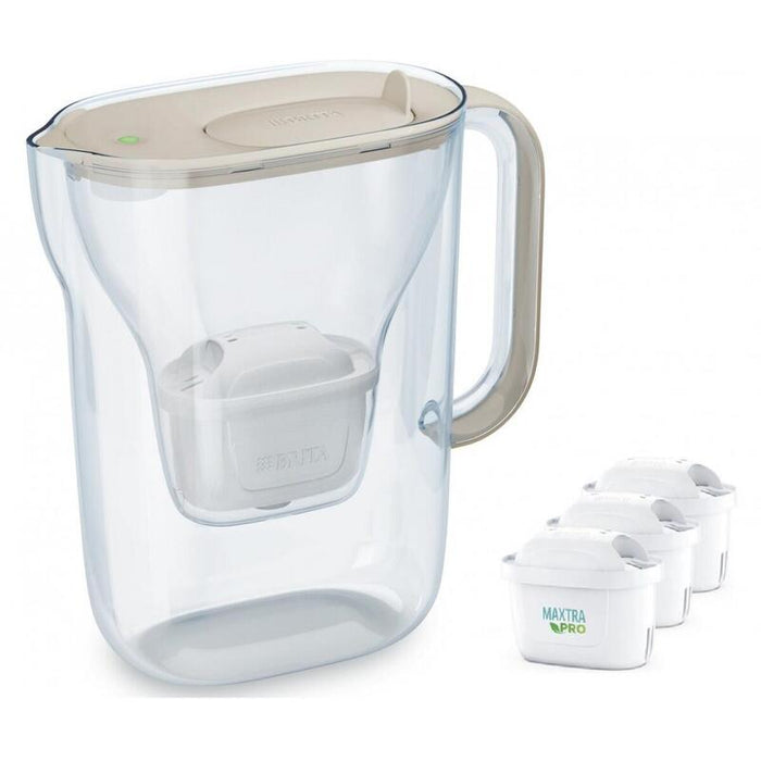 Dzbanek Filtrujacy Style Essential 2.4l + 3 Wklady, Piaskowy