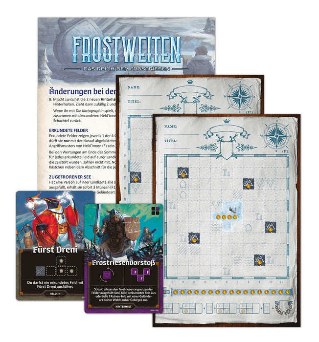Pegasus The Cartographer & The Cartographer: Distant Expeditions, Expansión Del Juego De Mesa 51314g