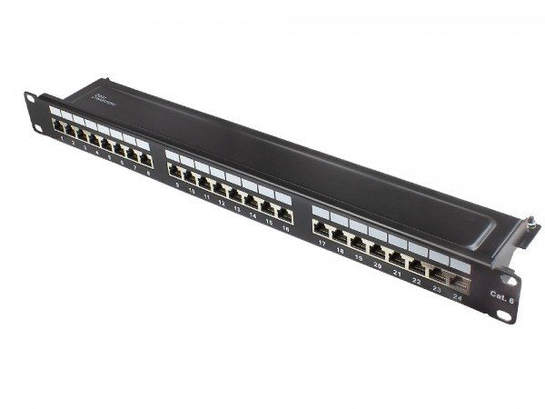 Good Connections Patchpanel 19'' 24 Port 1 He Cat. 6 Stp Schwarz