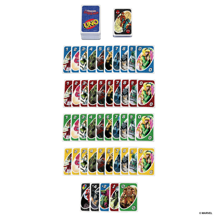 EAN 0194735241415 - Games UNO The Amazing Spider-Man Juego De Cartas Perder las cartas imagen 5