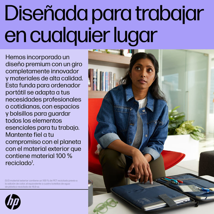EAN 0196548662418 - HP Renew Executive 14.1 Laptop Sleeve 35,8 cm (14.1") Negro imagen 5