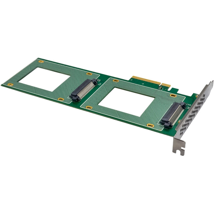Inline Pcie Tarjeta A 2x Interno U.2 Nvme Sff-8639  Bifurcation - Pcie X8 - Schmal
