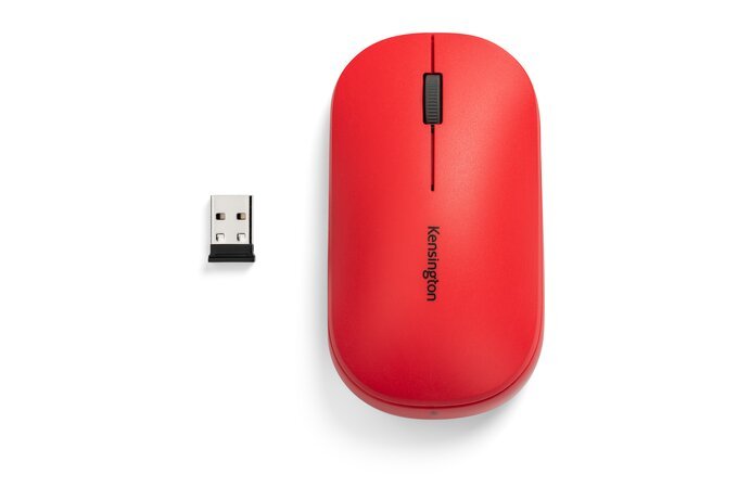 Ratón Kensington Inalámbrico Dual Suretrack: Rojo