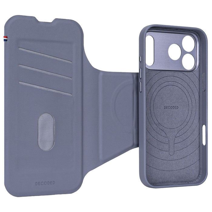 Decoded Silicone Detachable Wallet Ip 17 Pro Max Blue