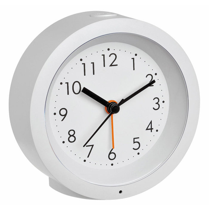 Tfa 60.1029.02 Quarz Despertador Blanco Alarmzeiten 1 Leisegang-Uhrwerk