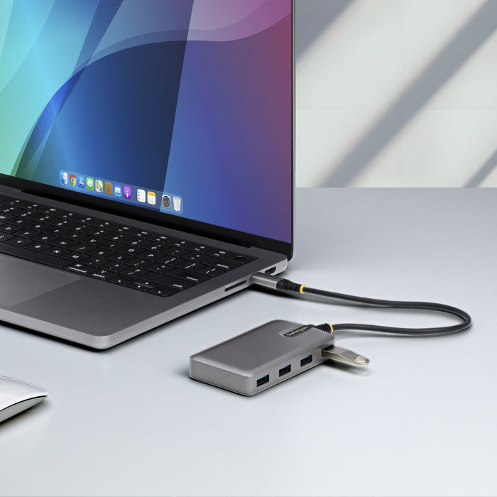 EAN 0065030893251 - StarTech.com 5G4AB-USB-C-HUB hub de interfaz USB 3.2 Gen 1 (3.1 Gen 1) Type-C 5000 Mbit/s Gris imagen 7