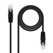 EAN 8433281003750 - Nanocable 10.20.0402-BK cable de red Negro 2 m Cat6e U/UTP (UTP) imagen 1