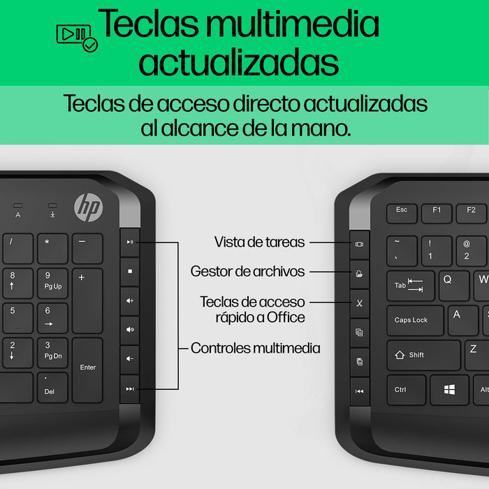 EAN 0194721396426 - HP Pavilion Capri Combo Keyboard teclado Ratón incluido Universal USB Negro imagen 4