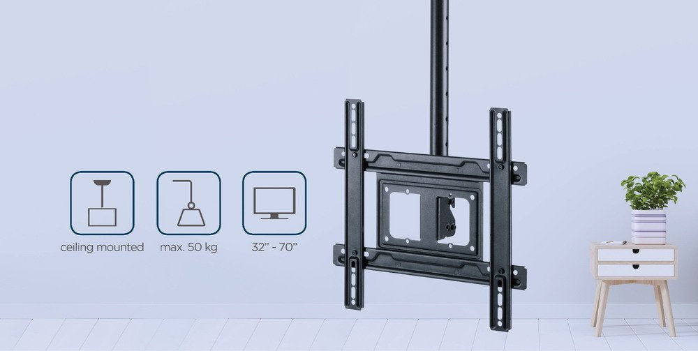 EAN 8716309128087 - Gembird CM-70ST-01 soporte para TV 177,8 cm (70") Negro imagen 8