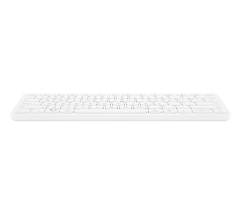EAN 0196548516742 - HP 350 WHT Compact Multi-Device Keyboard teclado Hogar Blanco imagen 1