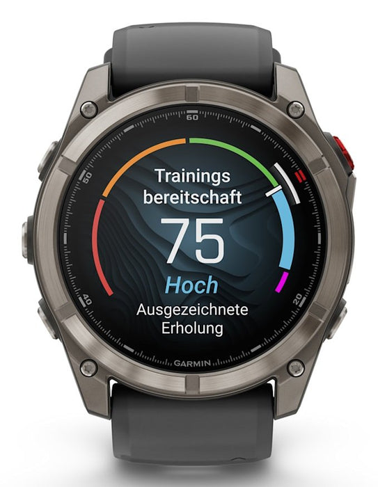 EAN 753759351007 - Garmin fēnix 8 Pro 3,56 cm (1.4") AMOLED 51 mm Digital 454 x 454 Pixeles Pantalla táctil Grafito, Titanio  imagen 7