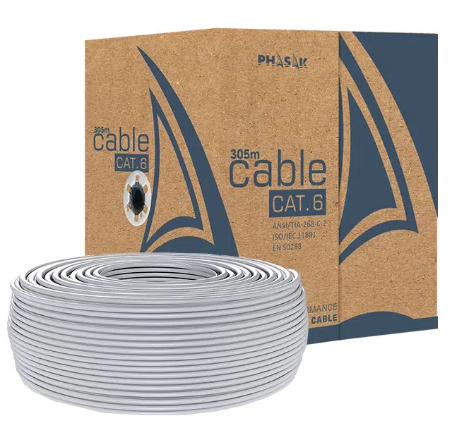 EAN 5605922028641 - Phasak PHR 6312 cable de red Gris Cat6 F/FTP (FFTP) imagen 5