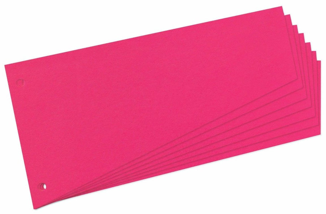 Herlitz Trennstreifen Trapez Rosa - 100 Unidades