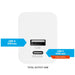 EAN 8591680149995 - FIXED FIXC45M-CU-WH cargador de dispositivo móvil Universal Blanco Corriente alterna Carga rápida Interio imagen 4
