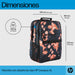 EAN 0197192501269 - HP Campus XL Tie Dye Backpack 40,9 cm (16.1") Negro imagen 5