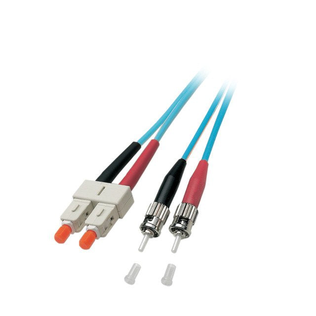 Efb Duplex Cable De Red Sc-St Om3 3m Lszh 3mm Aqua