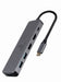 EAN 8716309127080 - Gembird A-CM-COMBO3-03 hub de interfaz USB 3.2 Gen 1 (3.1 Gen 1) Type-C 5000 Mbit/s Gris imagen 2