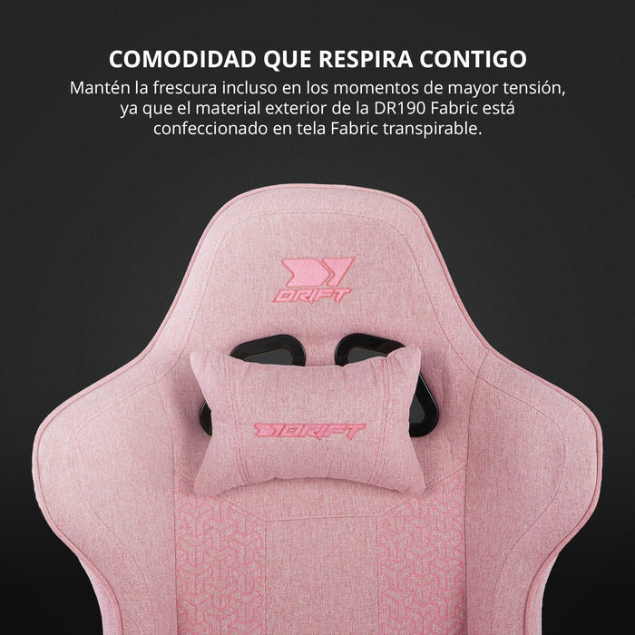 Silla Gaming Drift Dr190 Rosa
