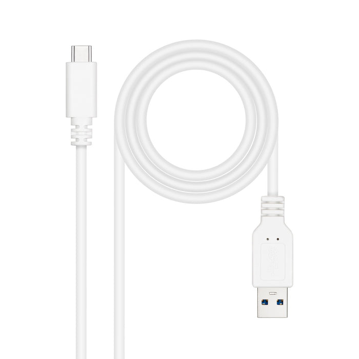 EAN 8433281014152 - Nanocable 10.01.4001-W cable USB USB 3.2 Gen 2 (3.1 Gen 2) USB C USB A imagen 1