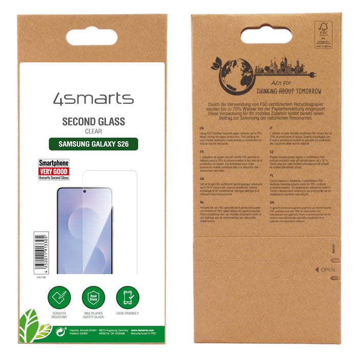 4smarts Second Glass Para Samsung Galaxy S26