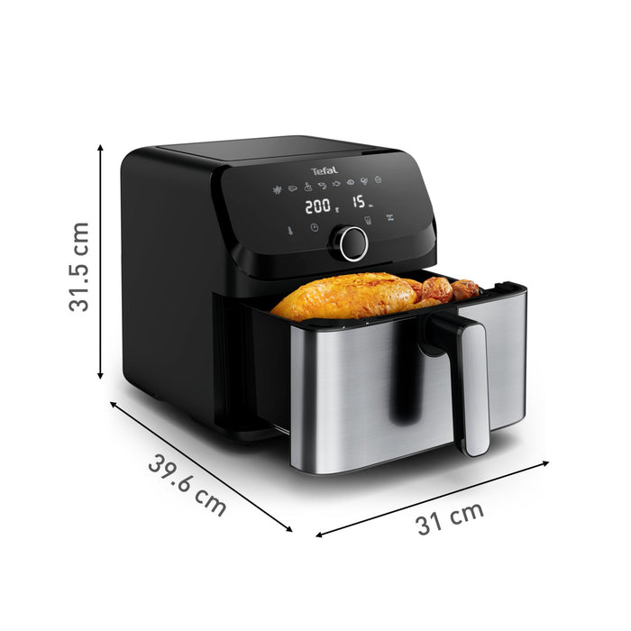 EAN 3045380026216 - Tefal Easy Fry Mega EY855D10 freidora Sencillo 7,5 L Independiente 2020 W Freidora de aire caliente Negro imagen 11