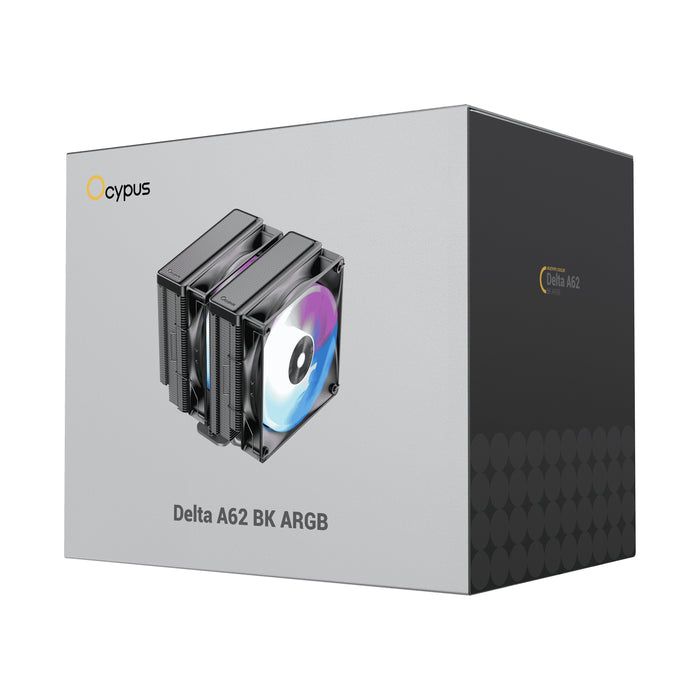 Refrigeracion Cpu Ocypus Delta A62 Argb (Negro, 120 Mm) Delta-A62-Bk2nawn00x-Gl
