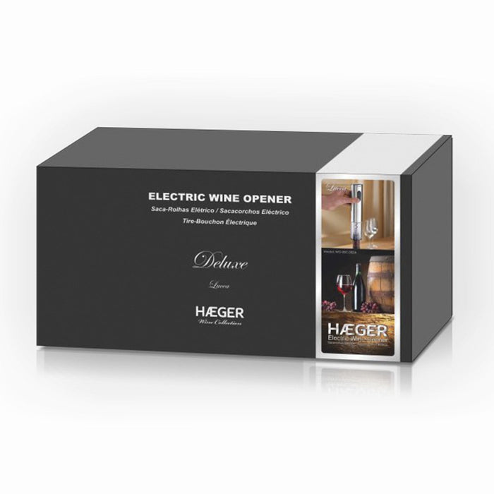 EAN 5608475006944 - Haeger LUCCA Abridor de vino eléctrico Metálico imagen 3